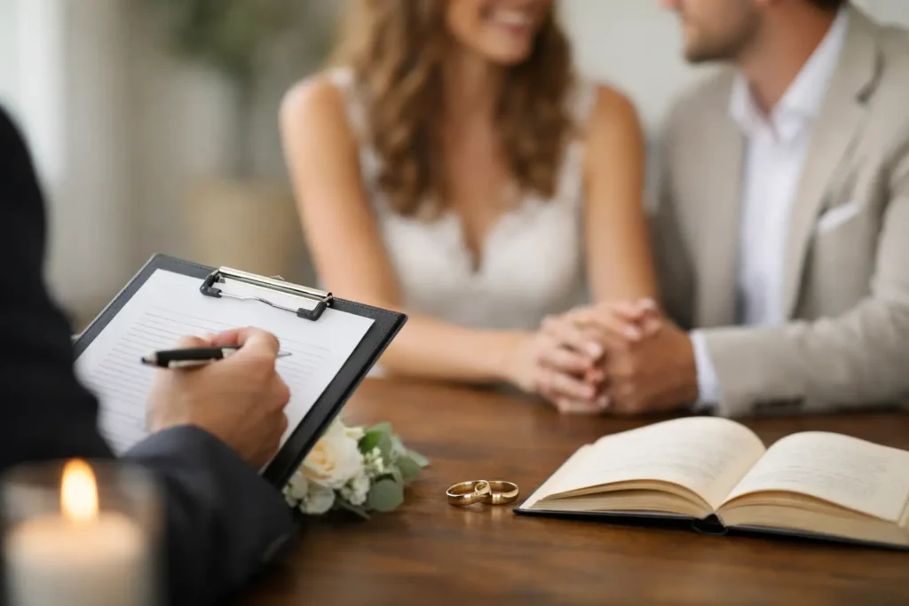 15 Wedding Officiant Questions to Ask