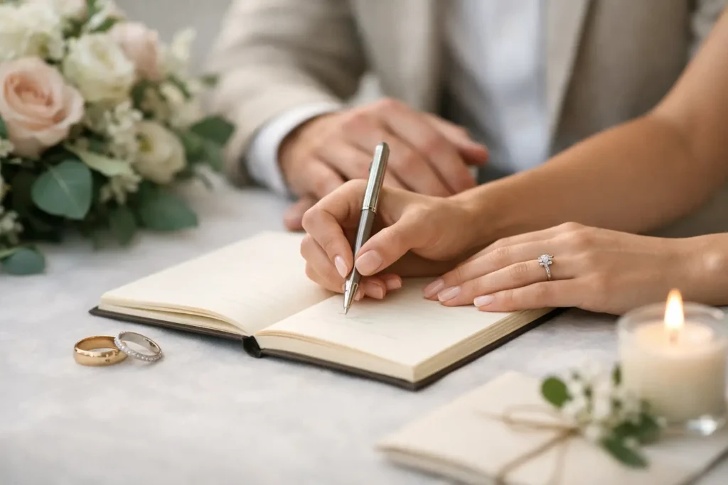 How to Write Wedding Vows That Feel True