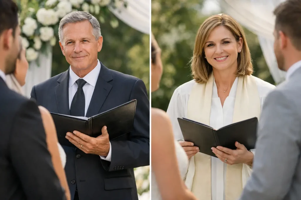 Marriage Commissioner vs Wedding Officiant