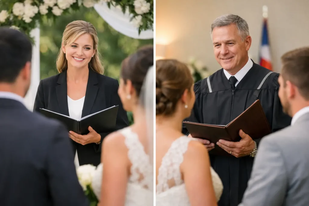 Officiant or Marriage Commissioner?