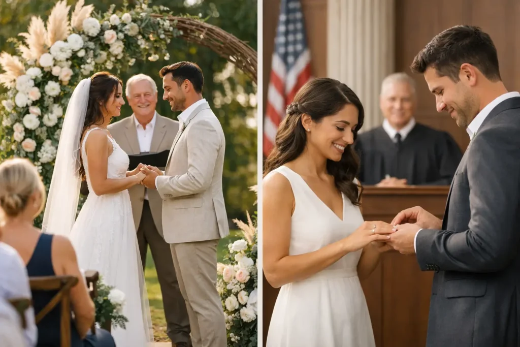 Custom Ceremony vs Courthouse Wedding: Which Fits?