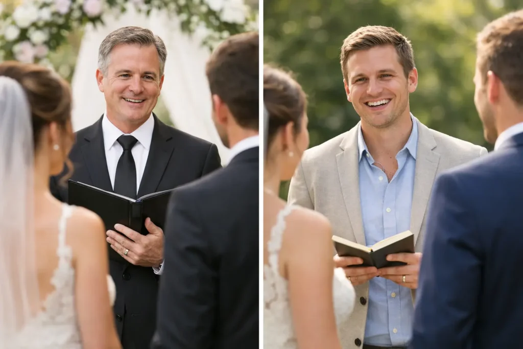 Professional Officiant Versus Friend: Which One?